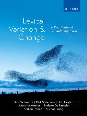 cover image of Lexical Variation and Change
